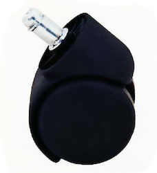 24Mall Furniture Wheels Black 5 Pieces