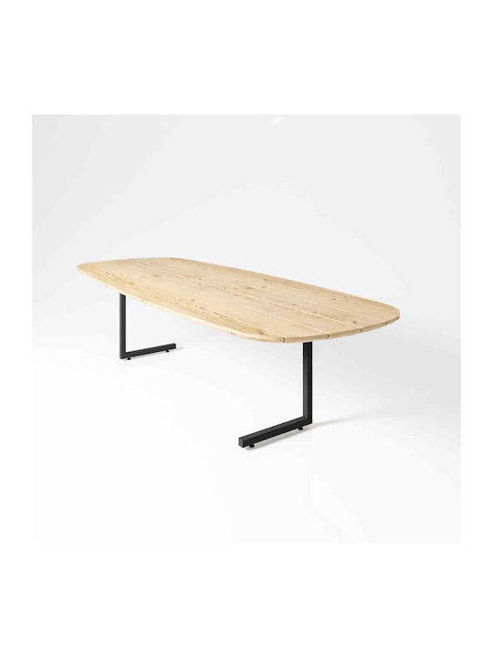 Uhome Oval Table Surface Bordure 260x100cm