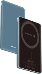 Evelatus Maglink Elite MagSafe Power Bank 5000mAh 20W με Θύρα USB-C Power Delivery Μπλε