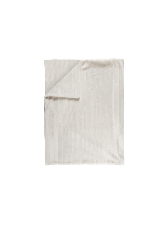 The Home Deco Factory Armchair Throw 120x150cm White