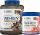 Benutzerdefiniertes Bündel-Set + Critical Whey 2000g Salzkaramell + Critical Whey 150g Weiße Schokolade Pistazie + Abe Shaker 400ml Os
