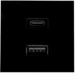 Shelly Usb Charger Wall Display Stand Black