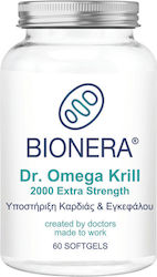 Bionera Dr. Omega Krill 2000mg 2 Kapseln 60 Weiche Kapseln Bionera Dr. Omega Krill 2000mg 2 Kapseln 60 Weiche Kapseln