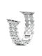 Wearable Strap Love Chain Bracelet Silver Apple Watch 38 40 41 42mm Series 10 11