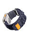 Nylon Tactical Blue Wearable Strap Apple Watch 38 40 41 42mm Series 10 11