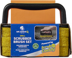 Σετ Βούρτσας Καθαρισμού Ψησταριάς Scrub Daddy Mr Bar-b-q Scrubber Brush Set