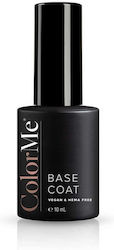 Base Semi-permanent Nail Polish Vegan Hema-free Colorme Cosmetics 10 Ml