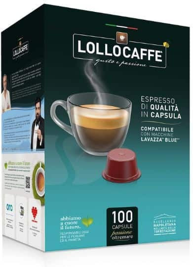 Simple Parenting Κάψουλες Espresso Συμβατές με Μηχανή LavAzza Blue 100caps