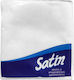 Maxi Satin 50 Χαρτοπετσέτες Λευκές 50344