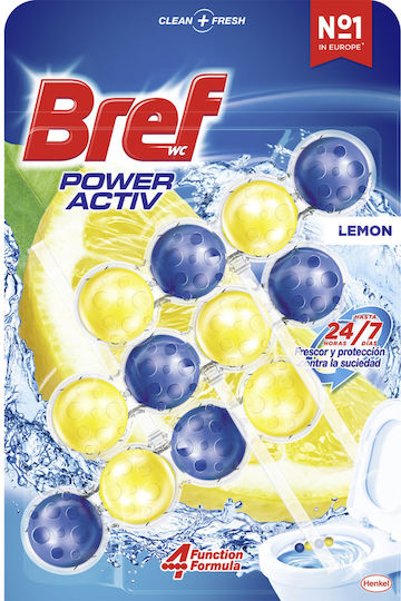 Bref Power Toilet Cleaning Gel with Lemon Scent