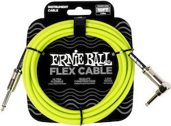 Ernie Ball Flex 6.3mm male - 6.3mm male 3m Ernie Ball Flex 6.3mm male - 6.3mm male 3m