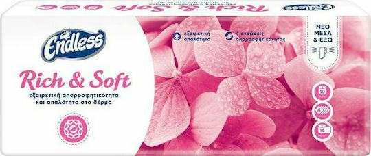 Endless Endless Toilettenpapier 4 Lagen 105gr/Rolle