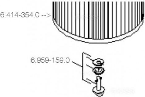 Karcher Vacuum Cleaner Filter Compatible with Karcher