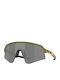 Oakley Lite Sweep Unisex Слънчеви Очилa със Зеленa Рамка и Зелен Стъкло