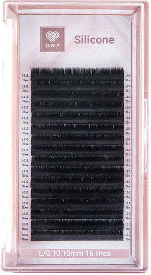 Eyelashes Lovely Silicone 16 Lines M L M 10