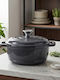Siaki Collection Ρηχή Κατσαρόλα από Μαντέμι 2.4lt / 22cm