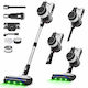 ED732 Wiederaufladbarer Stielstaubsauger 2 in 1 Stick & Hand Black/Grau