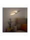 Owl Paperlamps Μονόφωτο Παιδικό Φωτιστικό Κρεμαστό από Χαρτί με Υποδοχή E27 Γκρι 65x32cm