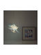 Owl Paperlamps Single-Light Kids Ceiling Light Paper with E27 Socket Blue 45x39cm