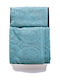 Comfort Set of Bath Towels 2 pcs Petrol Blue