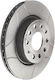 Brembo Max Car Brake Disc Front Vented Grooved Ø257mm 09.5843.77