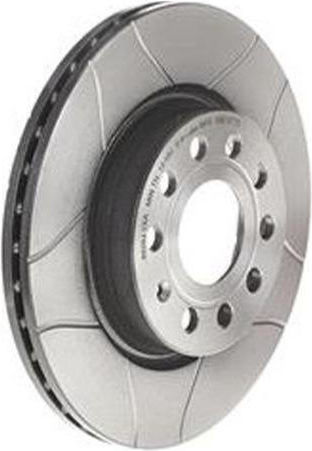 Brembo Max Car Brake Disc Front Vented Grooved Ø257mm 09.5843.77