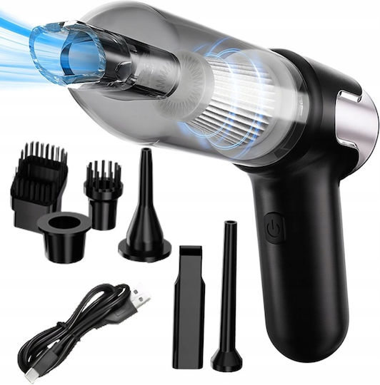 Car Hand Vacuum & Blower 2 In 1 Rechargeable 12V 120W