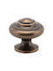 Convex 395 Matte Antique Furniture Knob Made of Matte Antique Metal Φ14mm 395-27S73S73