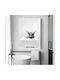 Canvas Wall Poster Without Frame 60x90cm Design Bull In Bathtub