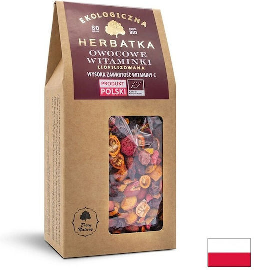 Ceai de Fructe Liofilizate Produs Organic 80 g Dary Natury