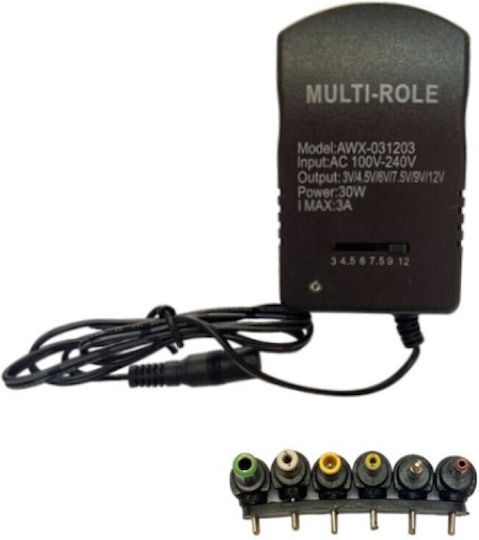 Universal Laptop Charger 30W 12V 3A