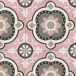 Mainzu Em2027 Floor Tile for Interior Use Granite Matte 20x20cm Rose