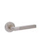 Convex WC Lever With Rosette 2095 Pair With Mouthpiece Nickel Matt