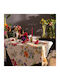 Tessitura Toscana Telerie Linen Tablecloth Antea Green 170x270cm