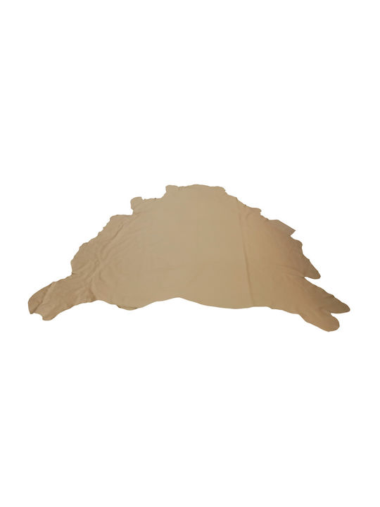 JGS S.A. Upholstery Leather Soft Beige Gray B9 4 06m² Napa Cowhide