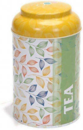 SteweHome Metallic White Spice Jar