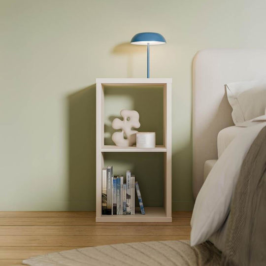 Wall Mounted Wooden Bookcase Beige 38x33x73cm Wall Mounted Wooden Bookcase Beige 38x33x73cm