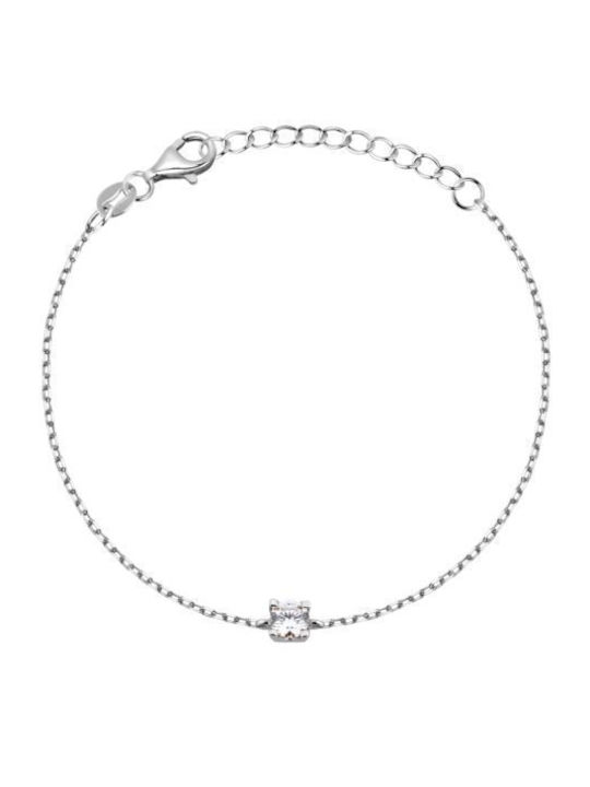 La Petite Story Women's Silver Bracelet with Zircon