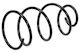 Suspension Spring Fiat Seicento 98-10 Front 98603816