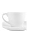 Espiel Morgan Tasse Espresso aus Porzellan Weiß 90ml
