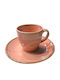 Espiel Essentials Φλιτζάνι Espresso από Πορσελάνη Ροζ 90ml
