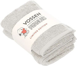 Vossen Set Baby- & Kinderhandtücher 2 Stück Hellgrau