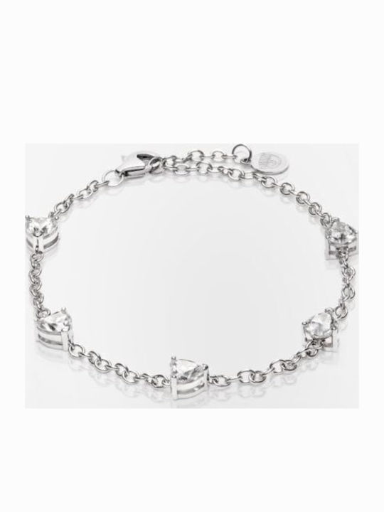 Chiara Ferragni Brățară Pentru Femei Din Argint Cu Zircon 19cm