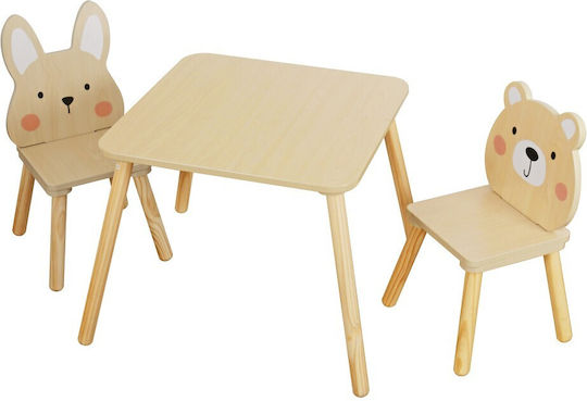 Emporio Collection Kinder Tische mit Stühlen für Malerei aus Holz