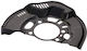 Fast Auto Bremsbeläge & Bremsscheiben Schutzblech Toyota Auris E15 06 Vorderseite Links 4778202110