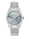 Men's Watch 41mm Battery with Silver Stainless Steel Bracelet