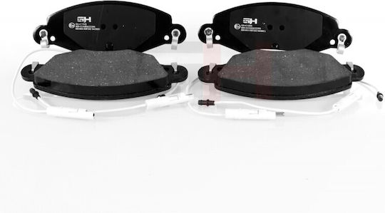 Front Brake Pads Citroën C5 2.2 Hdi-3.0 2001 168.8*61.3*17.8 425289