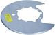 Предпазител на Спирачния Диск Iveco Daily 2011 Отзад Ляв Десен 00000046391458