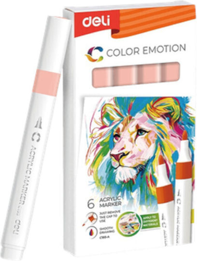 Deli Acrylic Marker Baby Pink