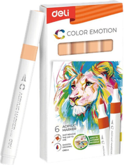 Deli Acryl Marker Peach